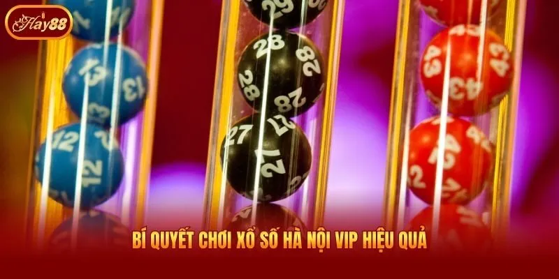 Bí quyết chơi xổ số Hà Nội VIP hiệu quả