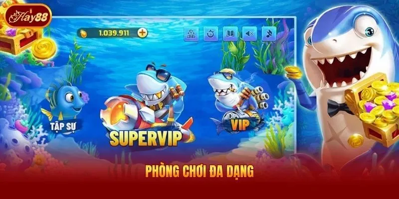 Phòng chơi đa dạng